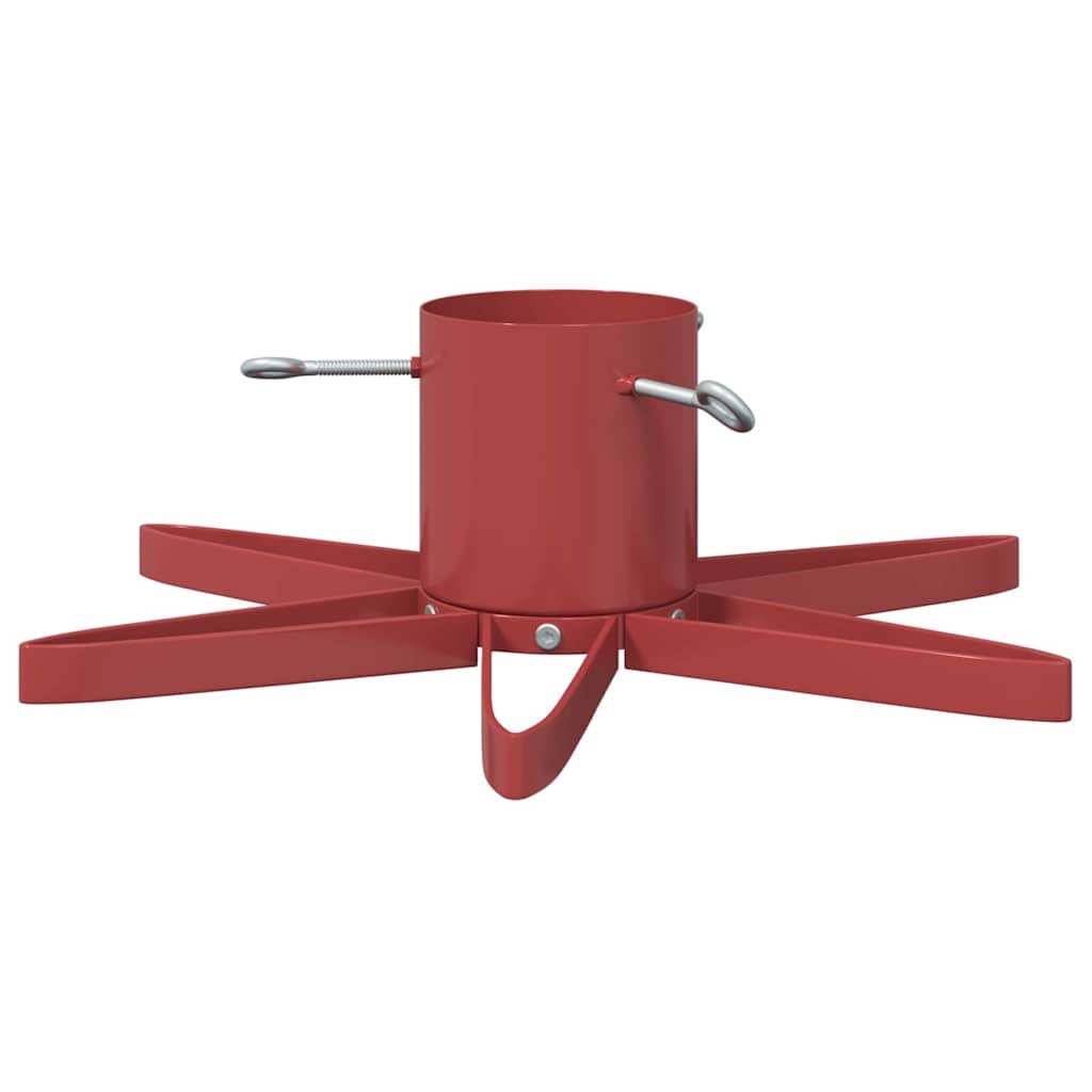 Christmas Tree Stand 1.73 Red 49 x 49 x 15.5 cm Steel